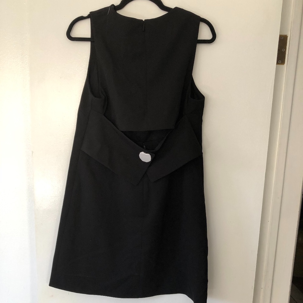 ❌SOLD❌CLEARANCE*** tibi back cutout sleeveless sheath shift dress - Picture 9 of 11